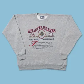 1995 Atlanta Braves Sweater XLarge