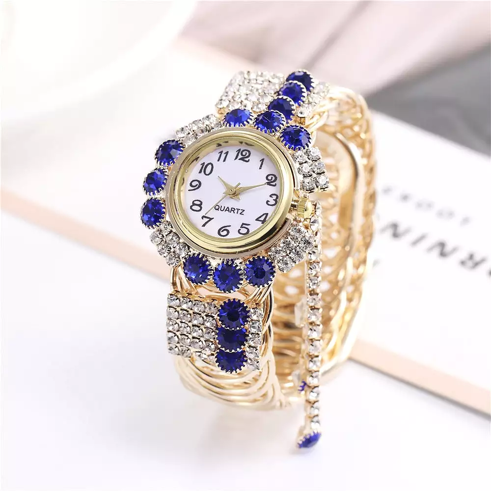 2020 Top Brand Luxury Rhinestone Bracelet Watch