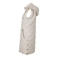 9023- Winter White Gilet - Normann