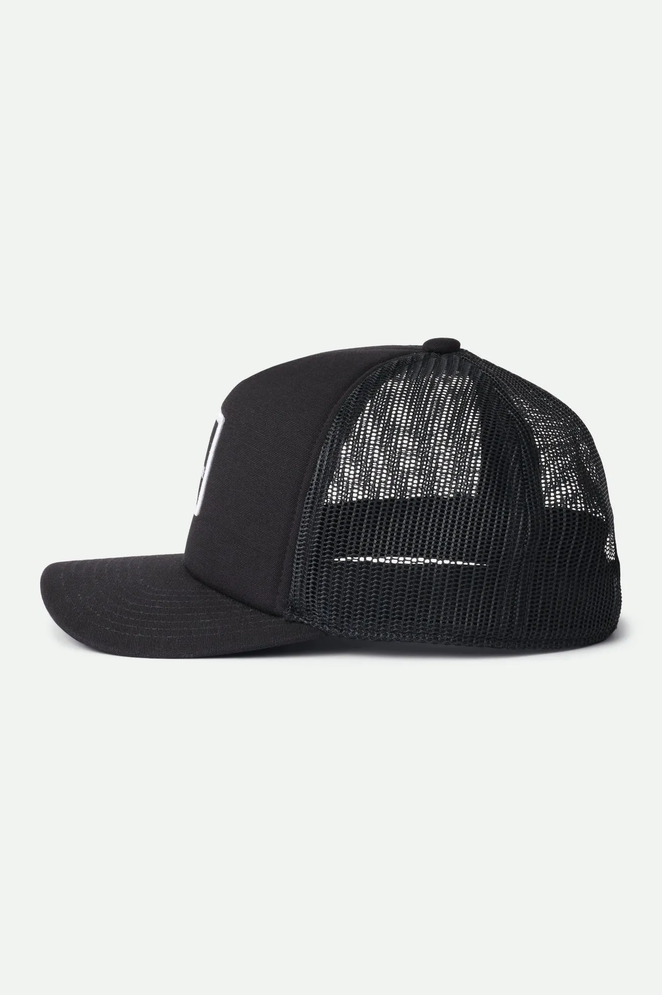 Alpha Block Netplus Trucker Hat - Black