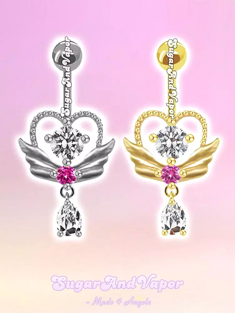 Anya Dreamy Wand Stick Belly Ring