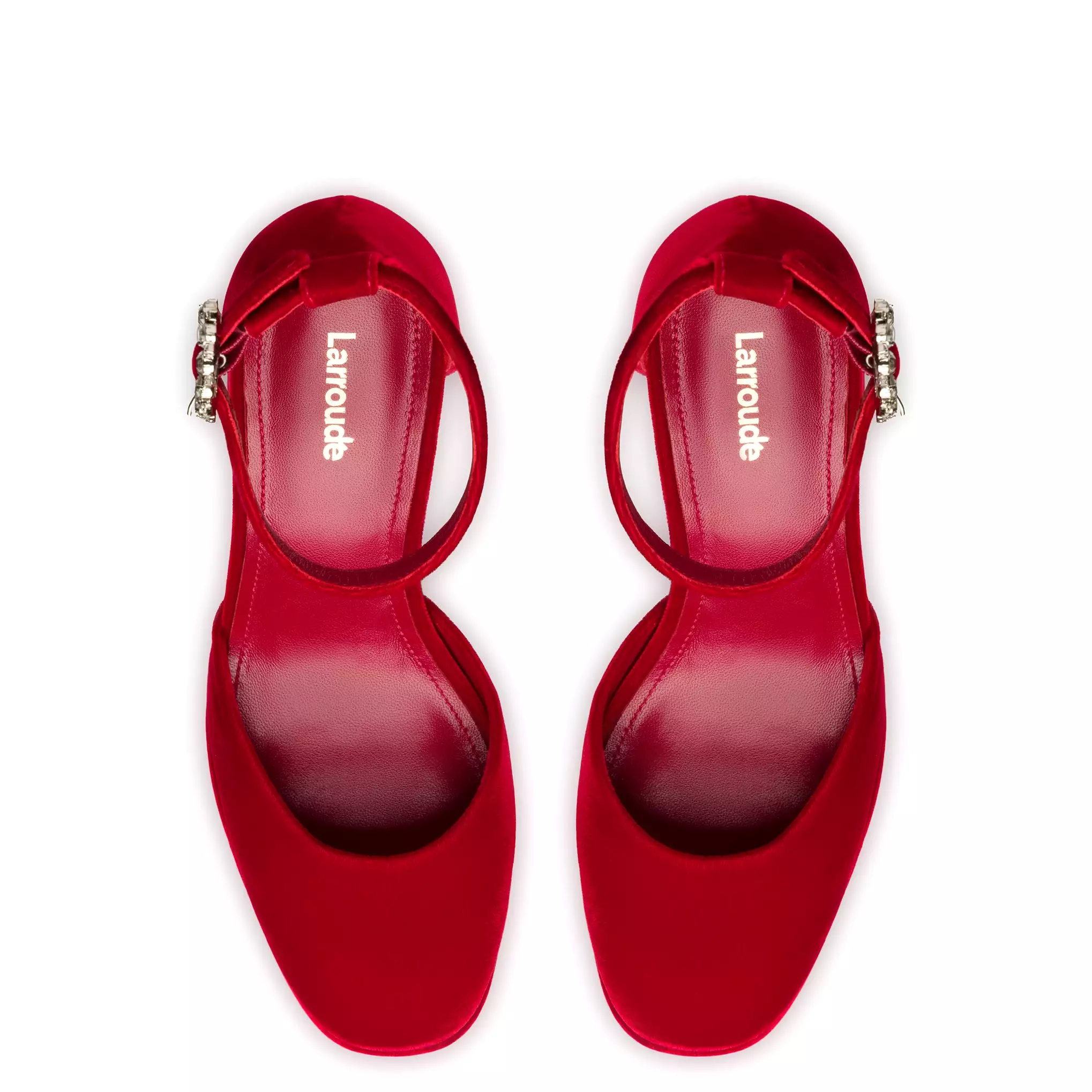 Ari Pump In Rouge Velvet