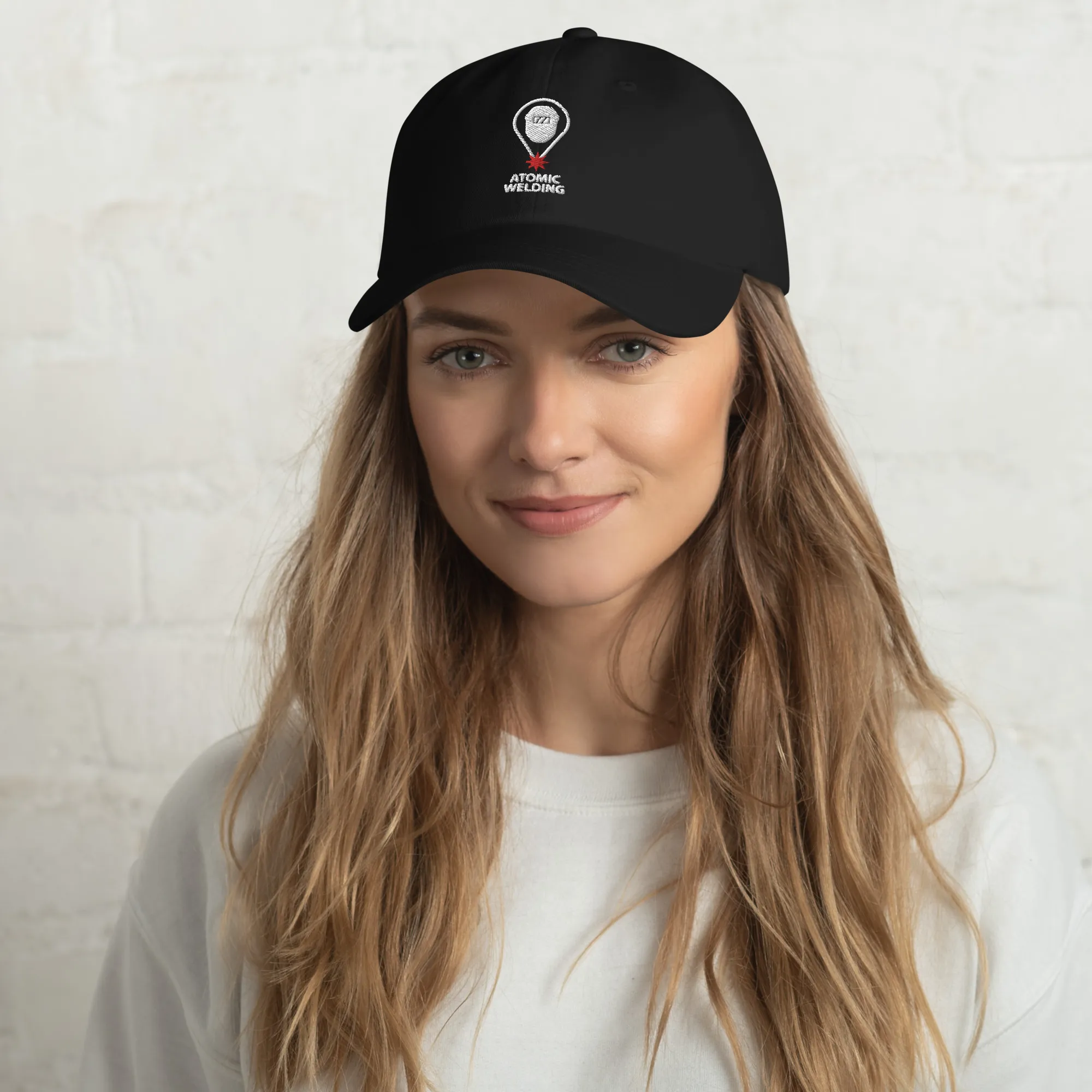 ATOMIC WELDING Dad hat – Black