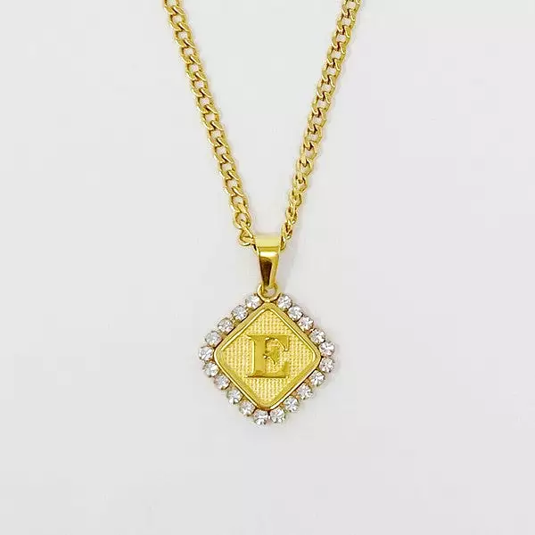 Aztec Delight Initial Necklace