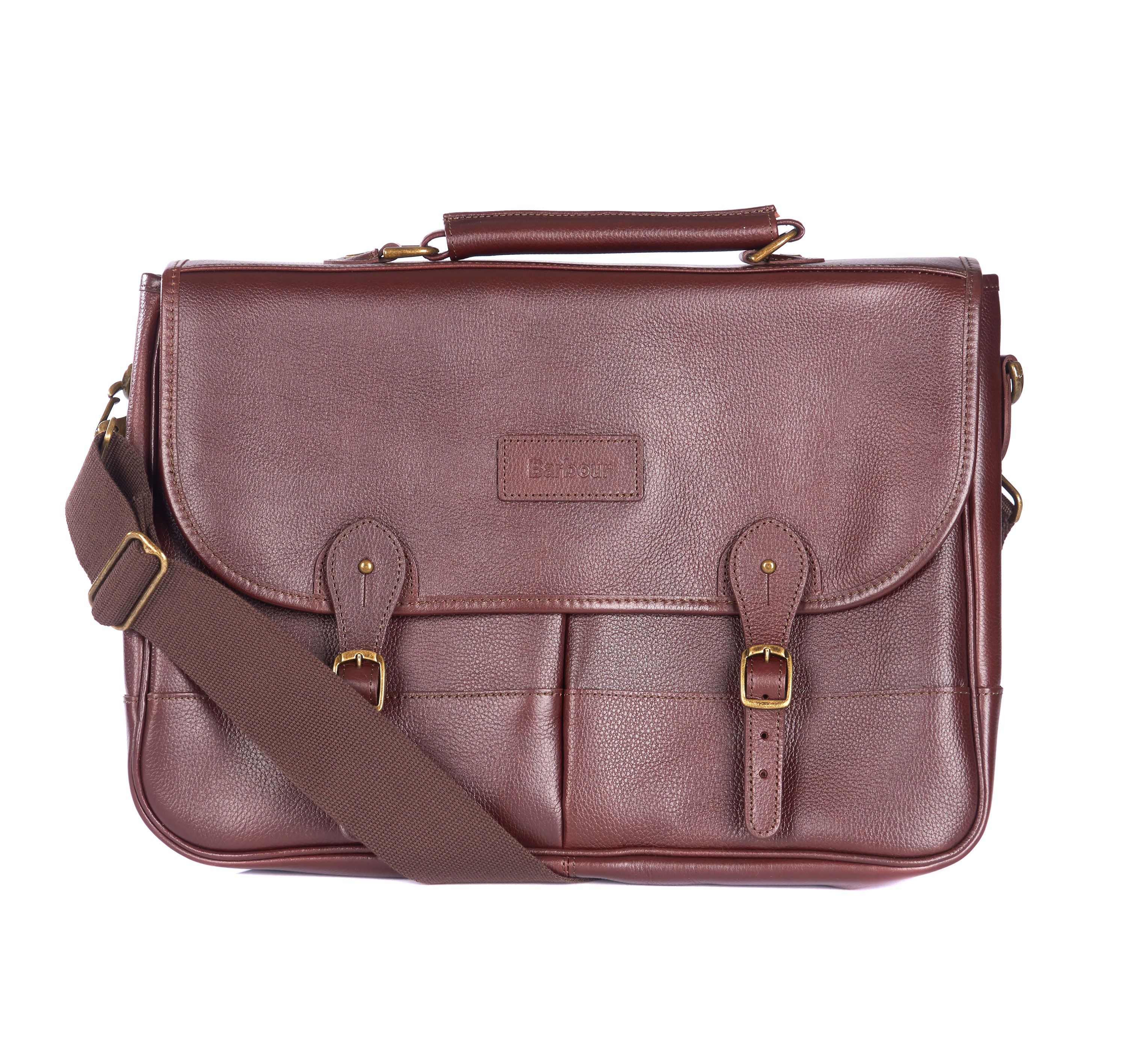 Barbour Leather Briefcase