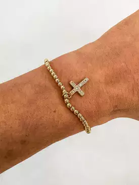 Basics Cross Bracelet