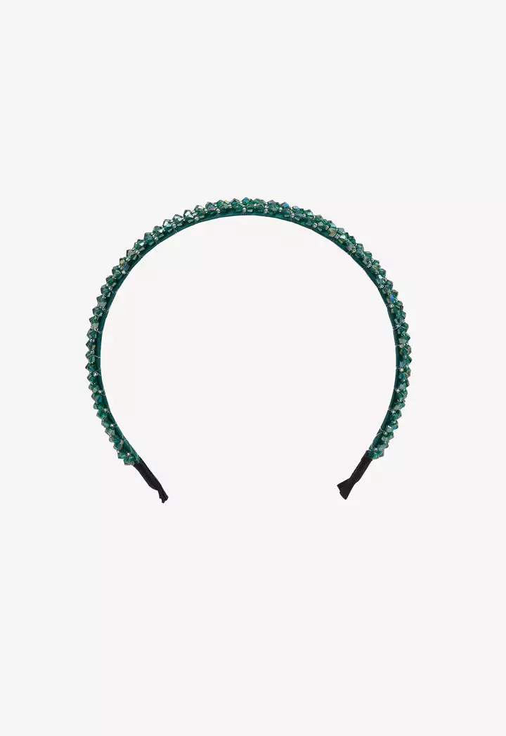 Beaded Swarovski Headband