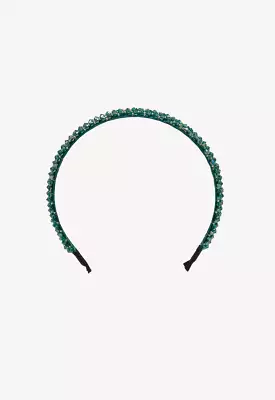 Beaded Swarovski Headband