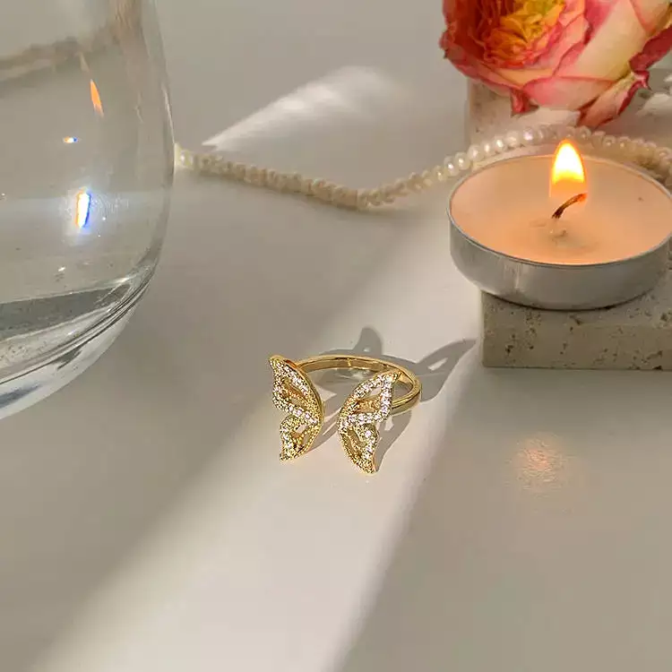 Bella Butterfly Ring W346