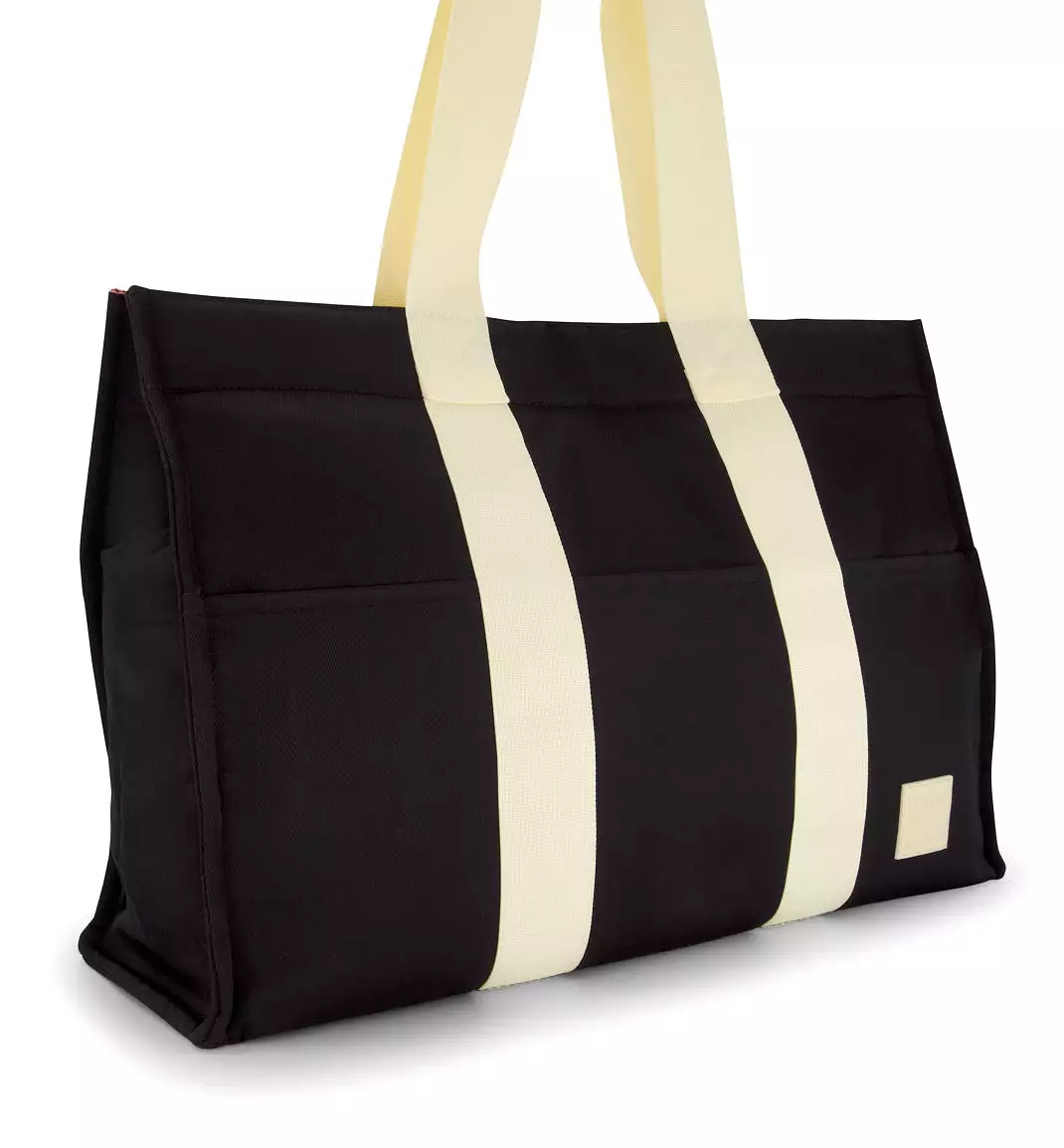 Big Time Tote | Black and Milk