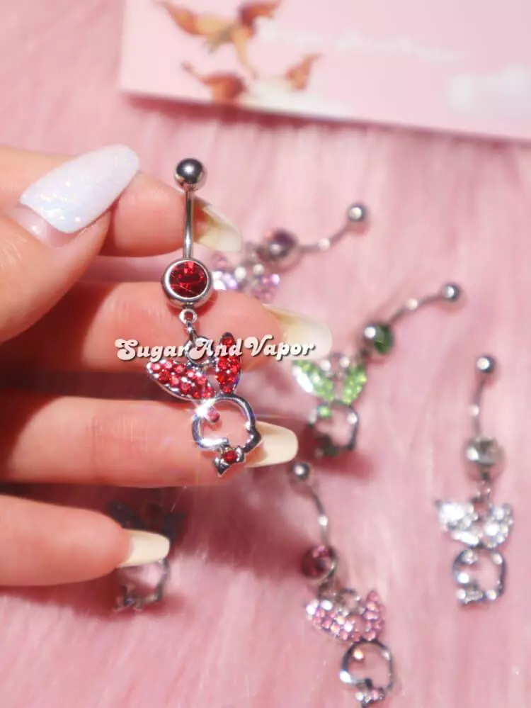 Bling Bunny Belly Ring