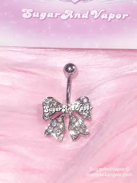 Bling Cute Bownots Belly Ring