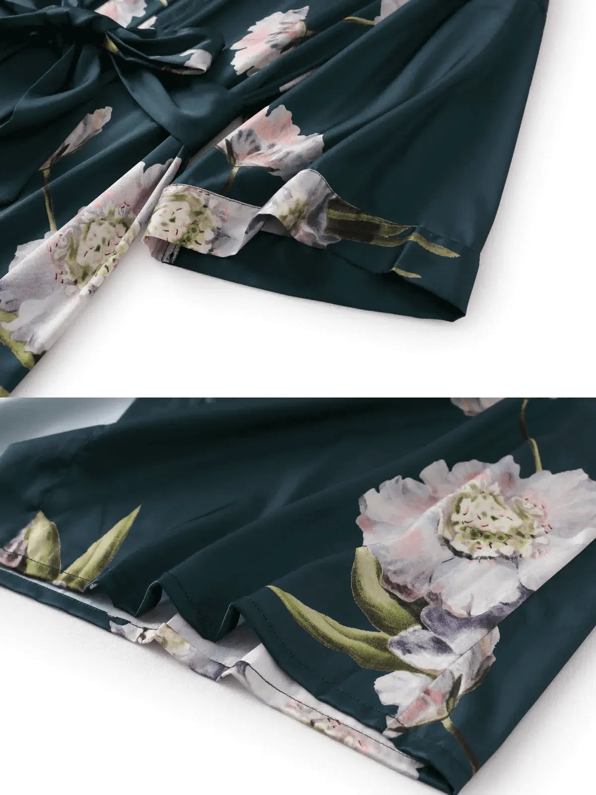 Blooming Anemone Kimono Robe