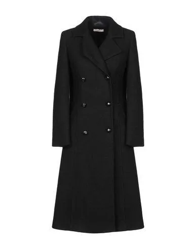 Blugirl Blumarine Women Coat Black 12 UK