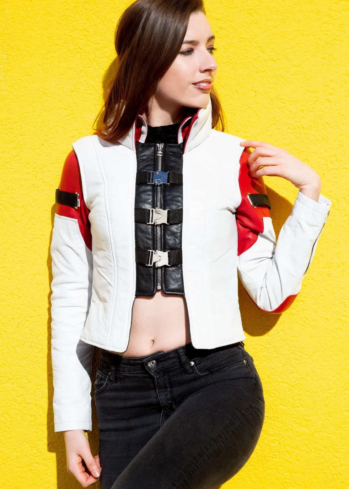 Buy Womens Aria T’loak Mass Effect Leather Jacket | BioWare