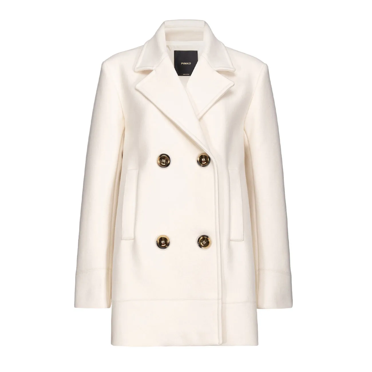 CAPPOTTO EXPORT CABAN Donna Bianco Gelato Vaniglia