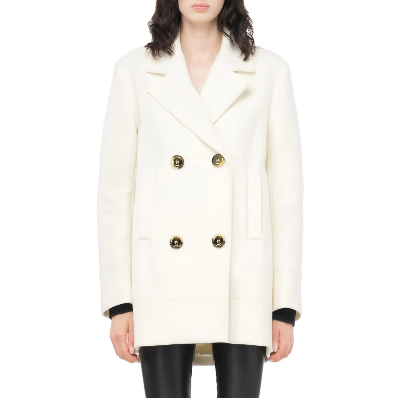 CAPPOTTO EXPORT CABAN Donna Bianco Gelato Vaniglia