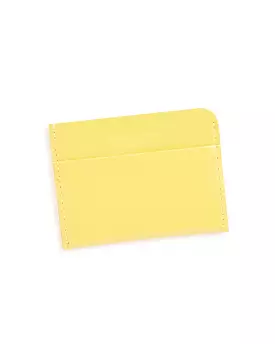 Cardholder in Yellow