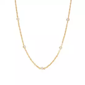 Celeste Delicate Station Necklace