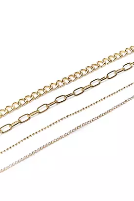 Chain Anklet Set