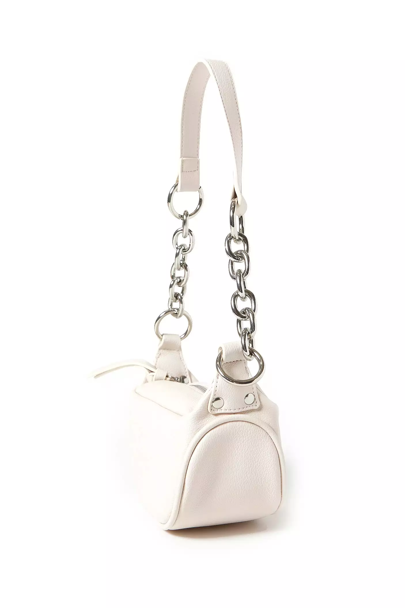 Chain Shoulder Baguette Bag