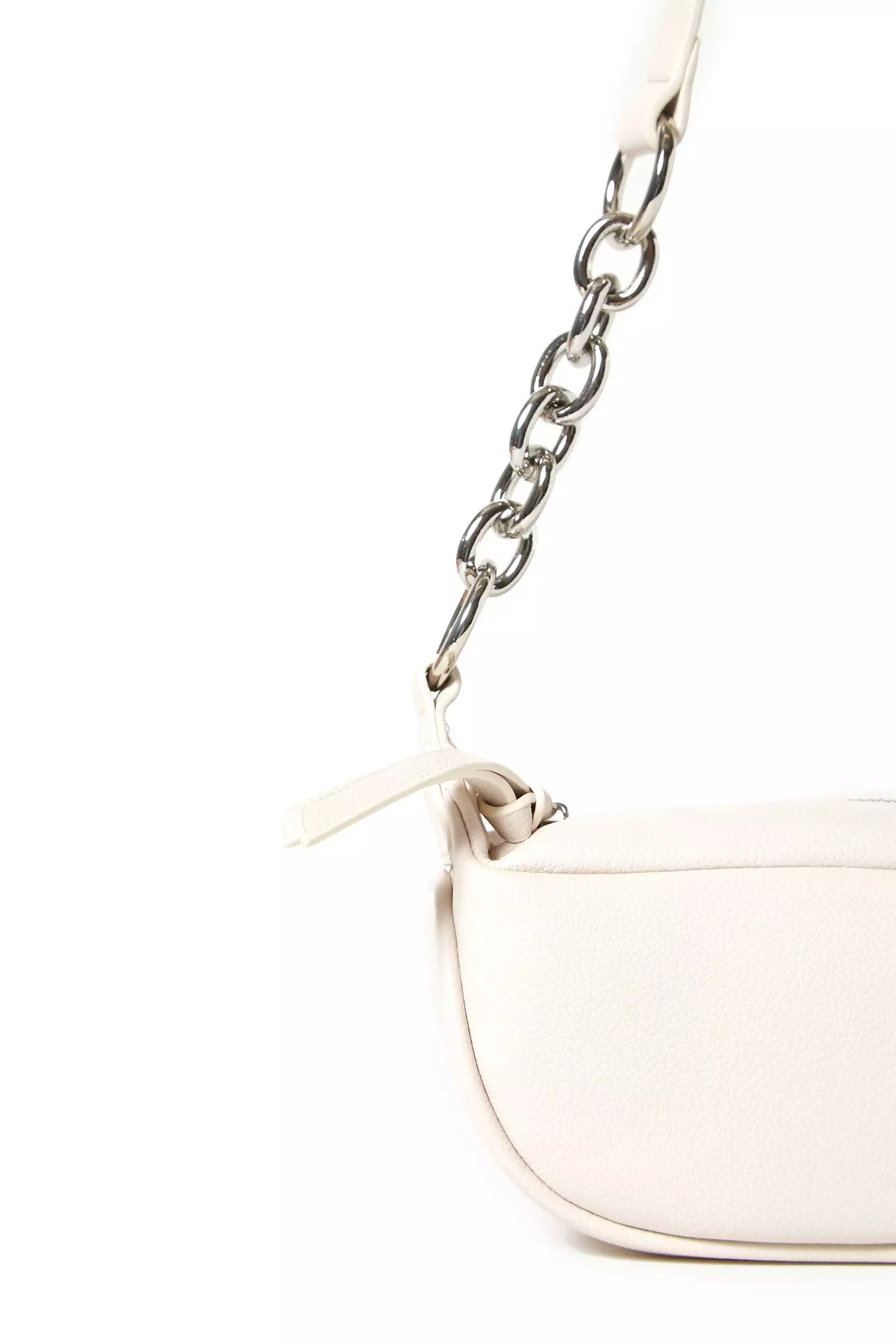 Chain Shoulder Baguette Bag