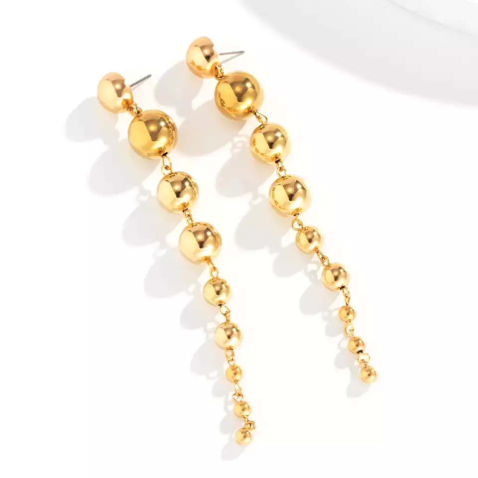 Classic Elegant Imitation Pearl Dangle Earrings For Women