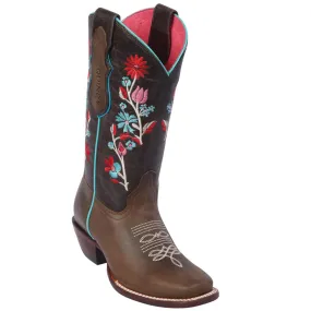 Cowgirl Boots With Flowers