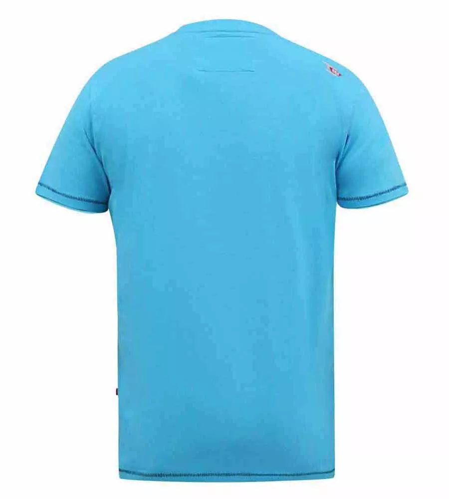 D555 Big Mens Superior Sports Printed T-Shirt (RUSHDEN)