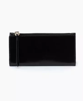 Donner wallet in Black Vintage hide