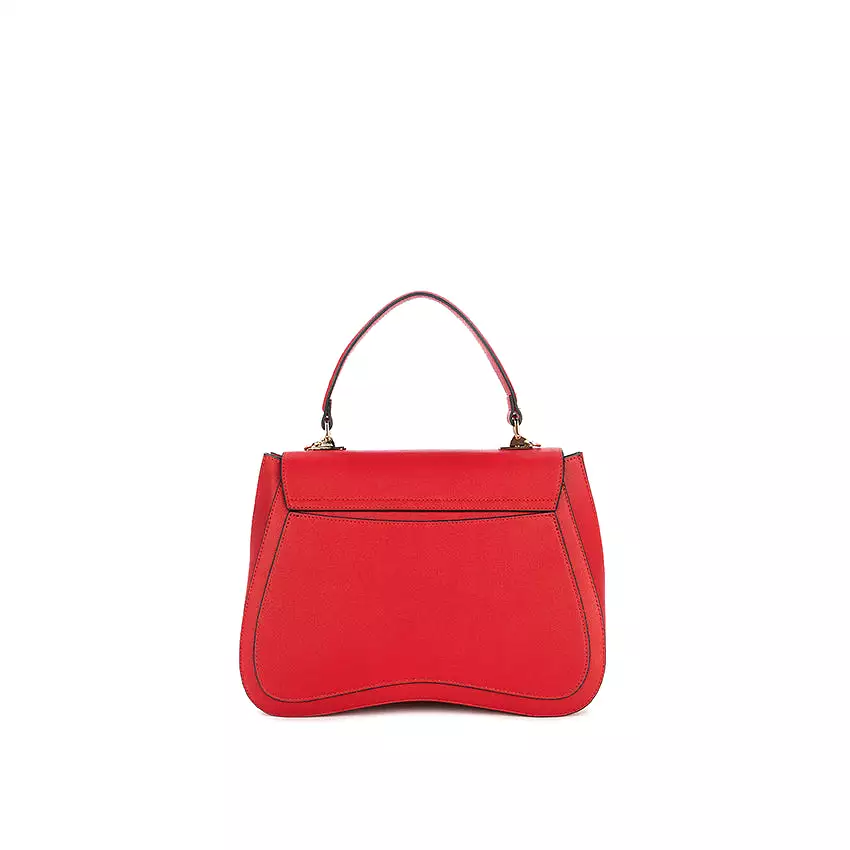 Dova Top Handle (L) Women's Bag - Red