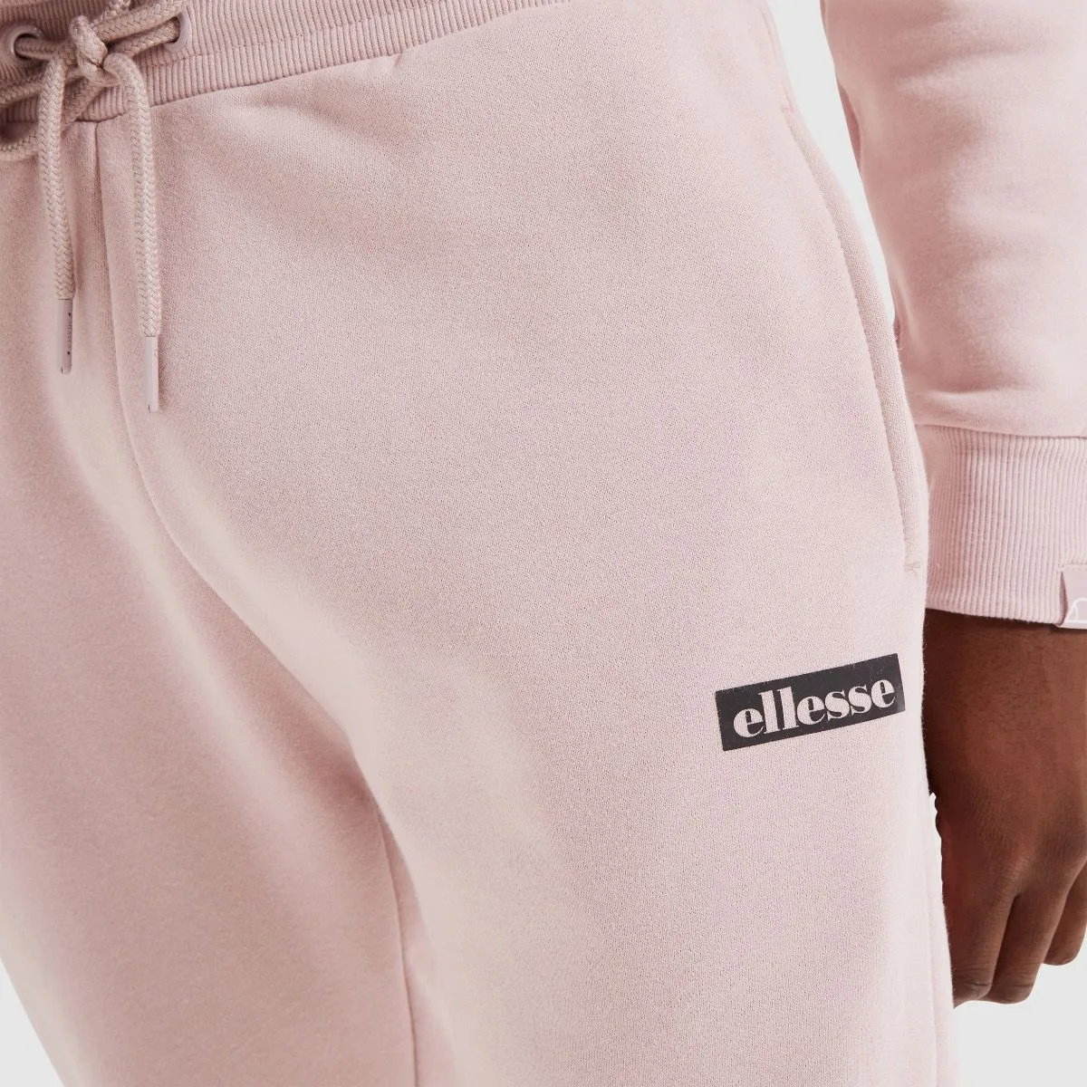 Ellesse Mese Hooded Tracksuit Light Pink