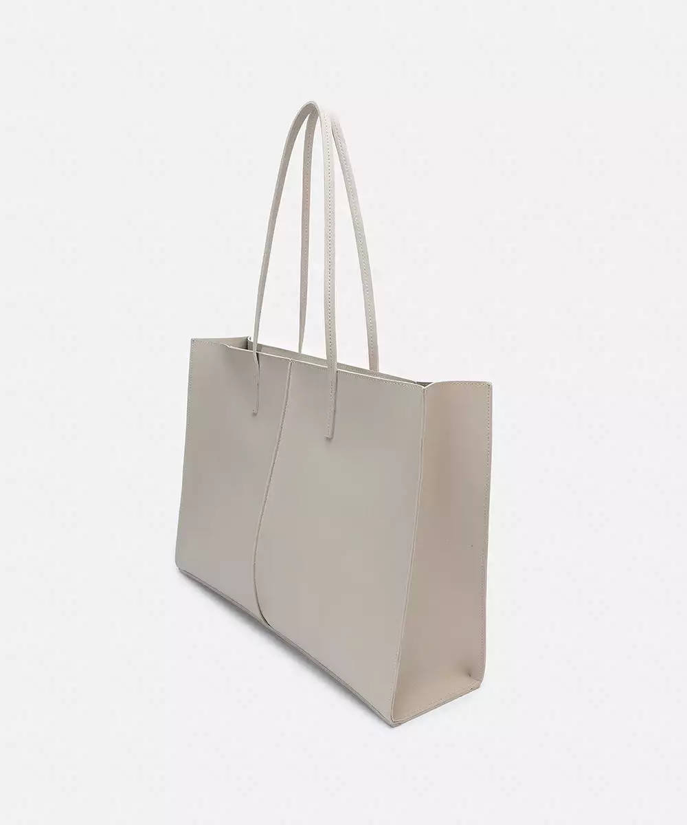 Faux Leather Tote Bag