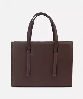 Faux Leather Tote Bag