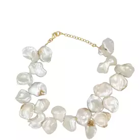 Fistiki Pearl Anklet, Gold