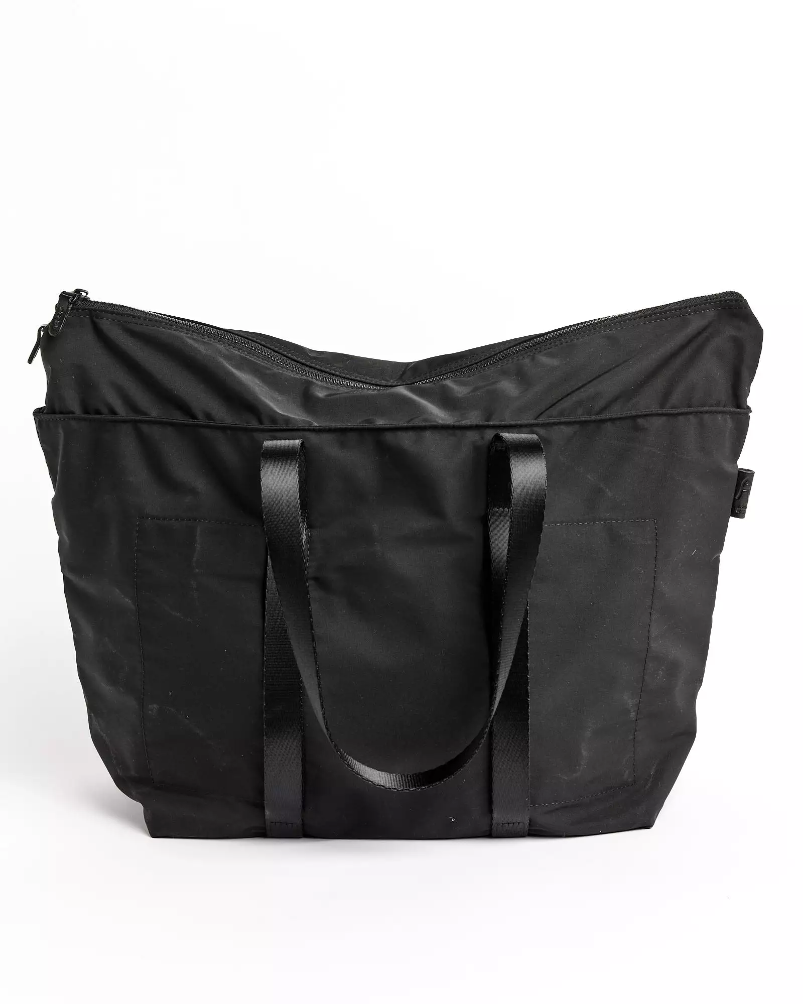 Gabardine Tote in Black