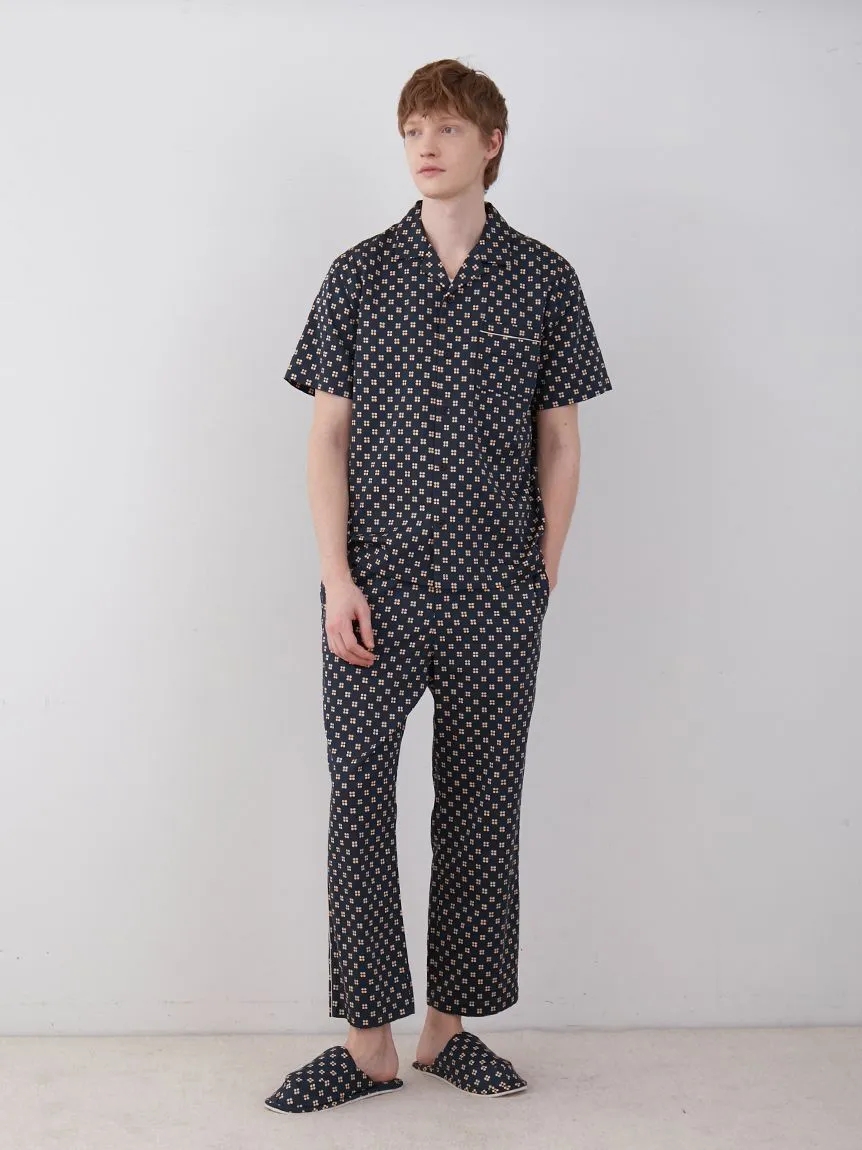 gelato pique  |Dots Cotton Short Sleeves Logo Shirts