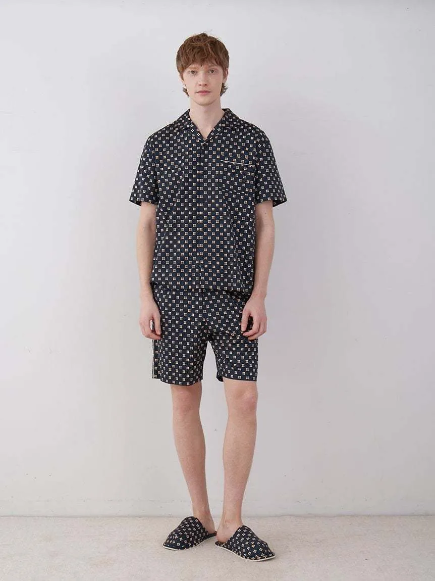 gelato pique  |Dots Cotton Short Sleeves Logo Shirts