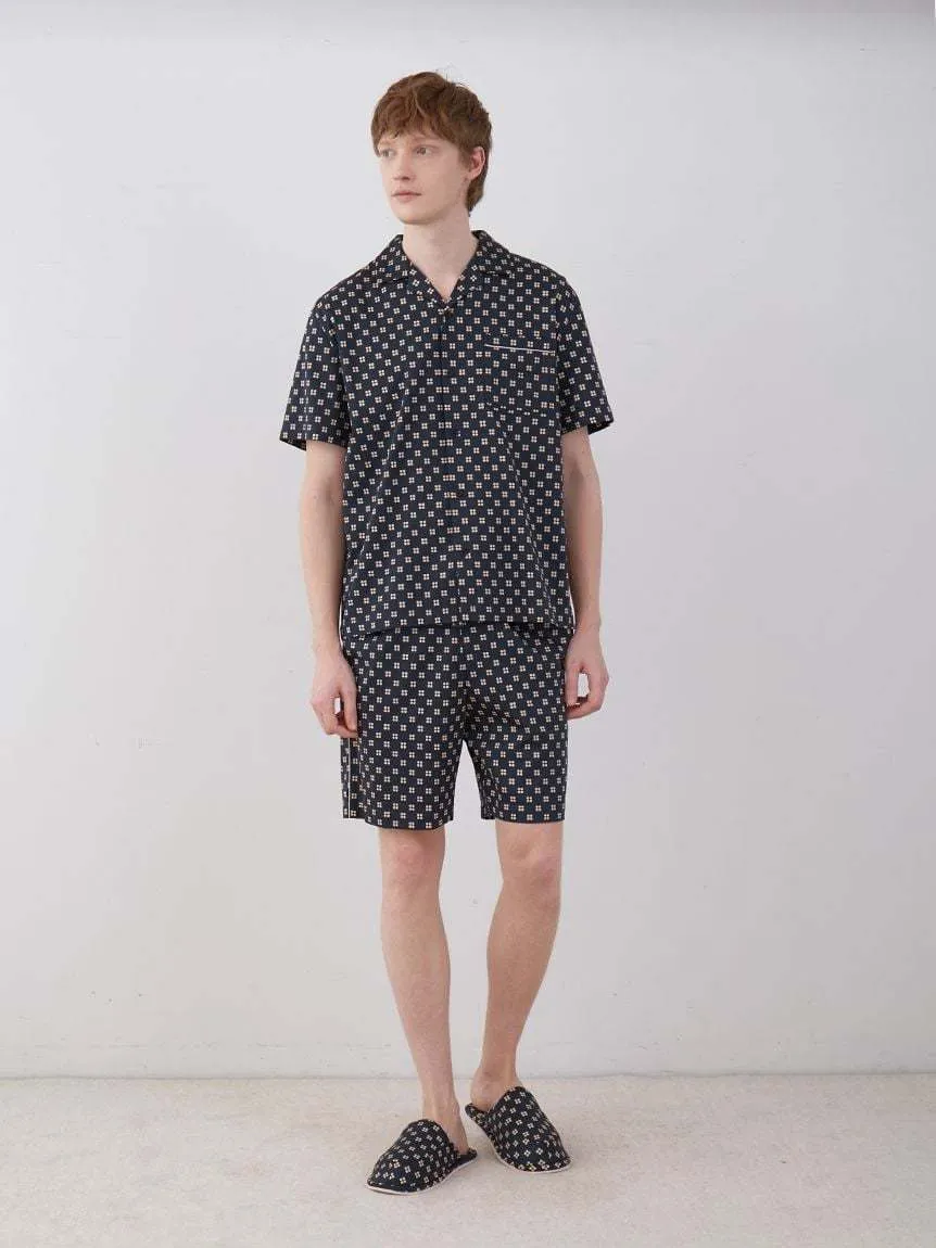 gelato pique  |Dots Cotton Short Sleeves Logo Shirts