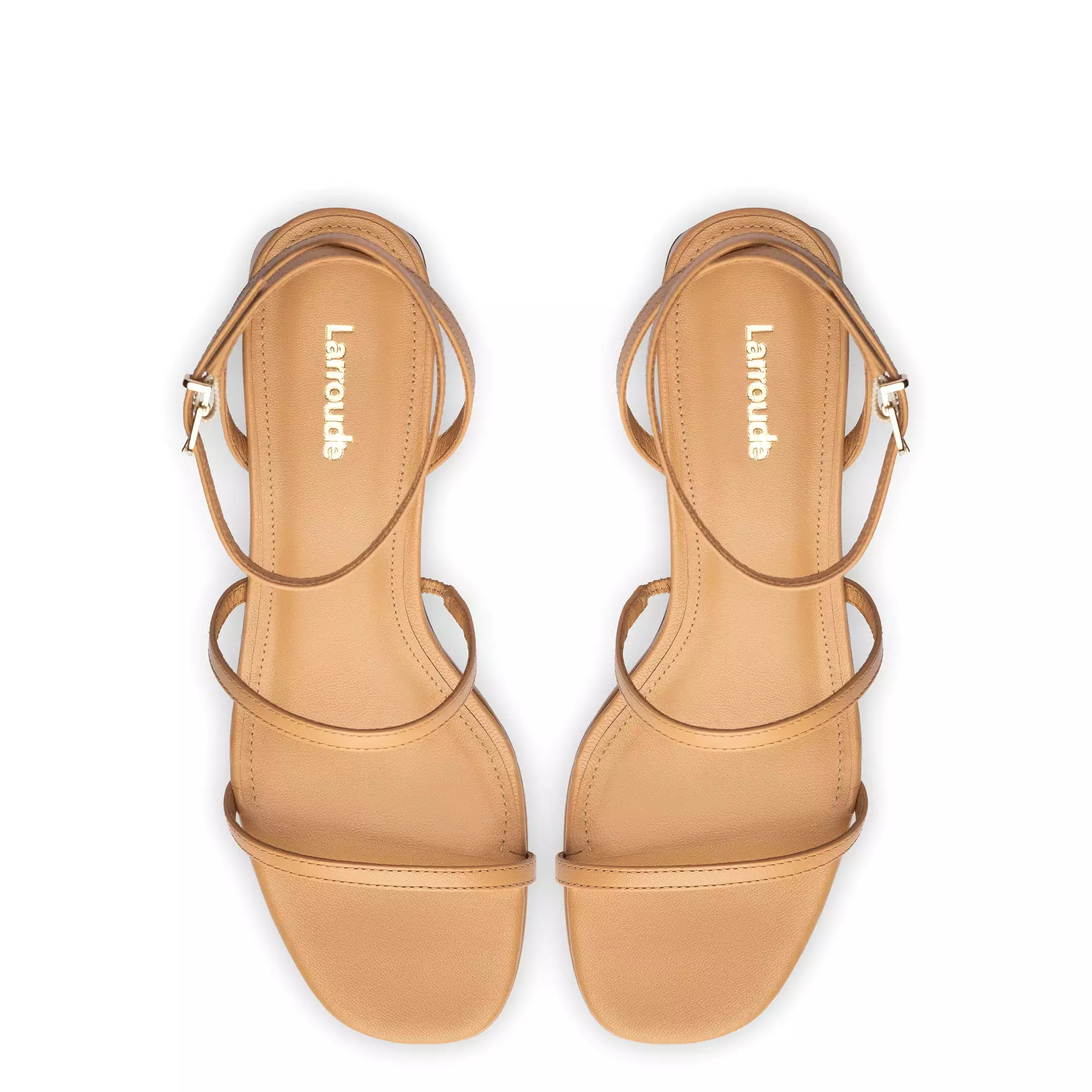 Gio Sandal In Tan Leather