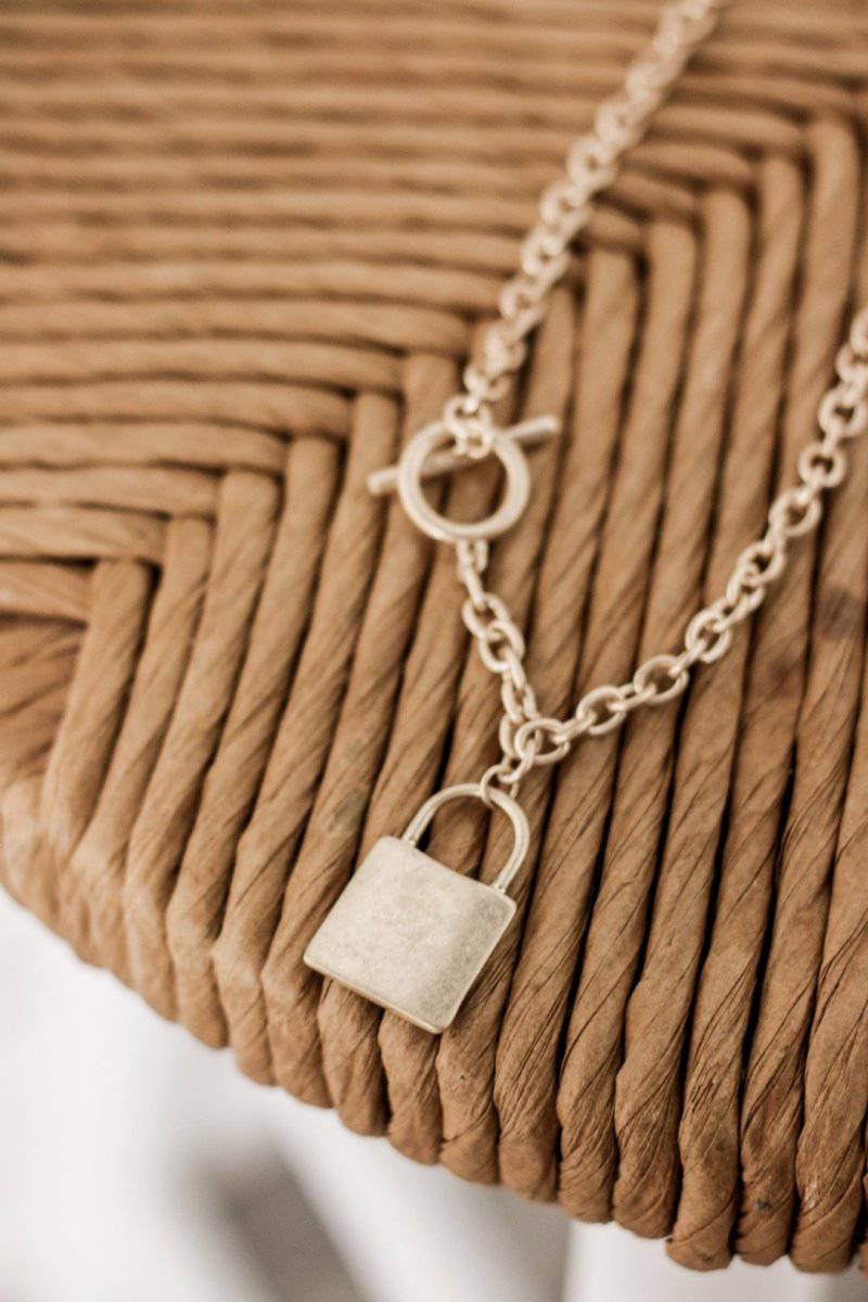 Gold Chain Locket Necklace