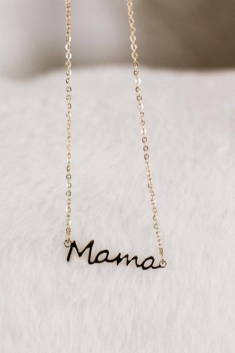 Gold Mama Necklace