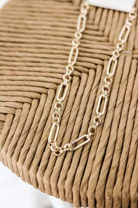 Gold Multilink Necklace