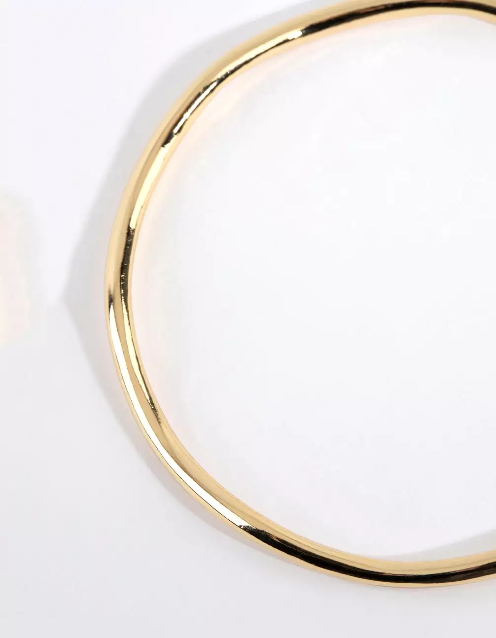 Gold Plated Thin Wavy Bangle