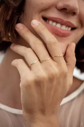 Gold ring / THIN