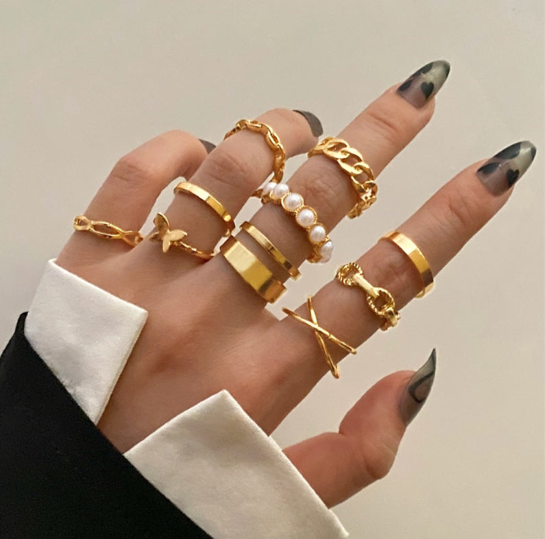 Gold rings