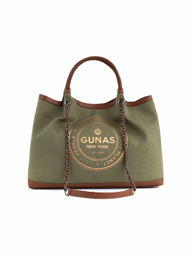 Green Vegan Canvas Tote Ruth