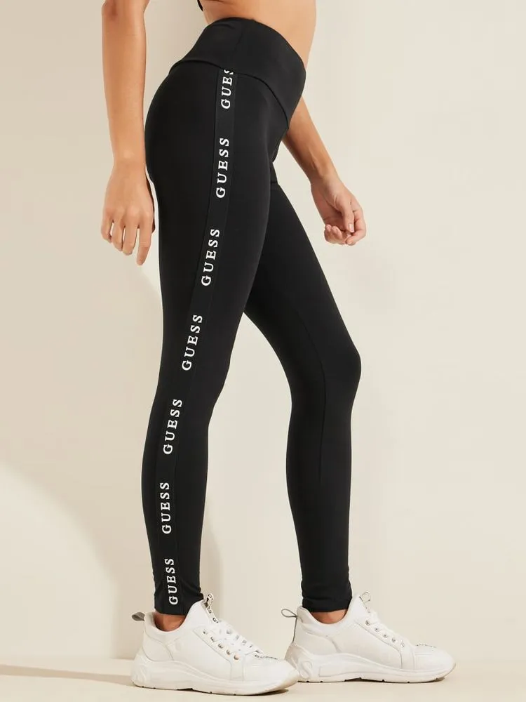 Guess Eco Aline Logo Tape Leggings