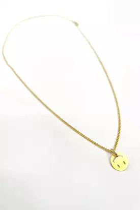 Happy Necklace | Gold