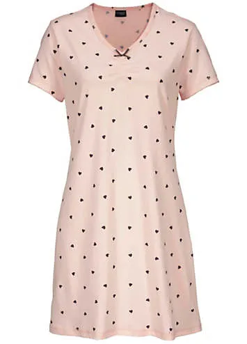 Heart Print Nightgown by LASCANA | Look Again